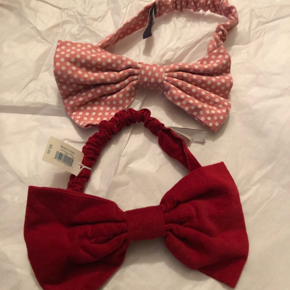 A set of Infant/toddler head bands